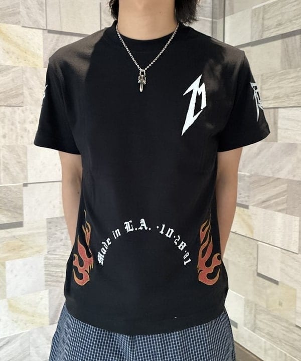松島 海斗さんの「METALLICA / PRINT T-shirt ①」を使ったコーディネート
