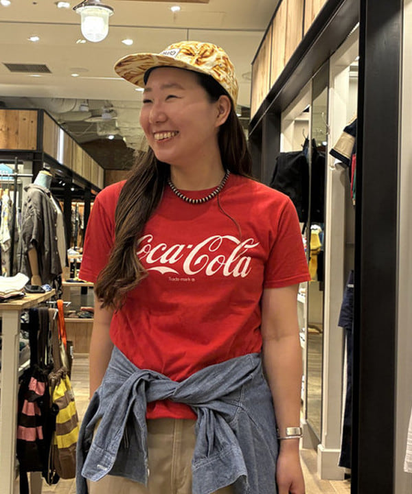 サイトウ　トモミさんの「BEAMS WOMEN｜【別注】BUZZ RICKSON'S / シャンブレー ロングスリーブ シャツ」を使ったコーディネート