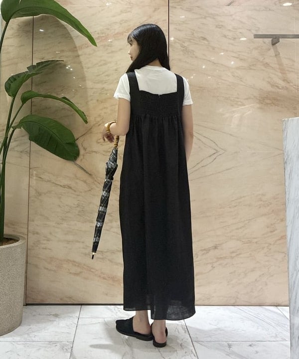 中丸　栞さんの「BEAMS WOMEN｜MACKINTOSH / HERIOT チェック 長傘」を使ったコーディネート