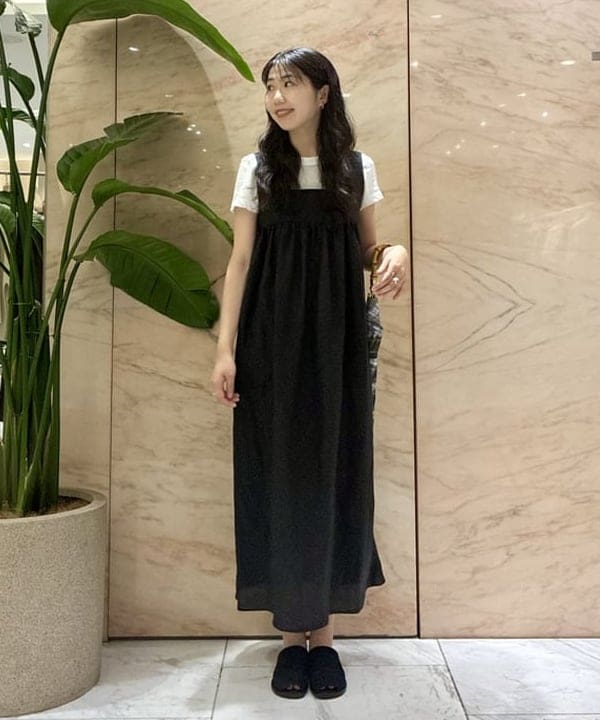中丸　栞さんの「BEAMS WOMEN｜MACKINTOSH / HERIOT チェック 長傘」を使ったコーディネート