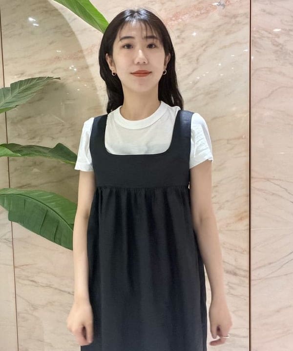 中丸　栞さんの「BEAMS WOMEN｜MACKINTOSH / HERIOT チェック 長傘」を使ったコーディネート
