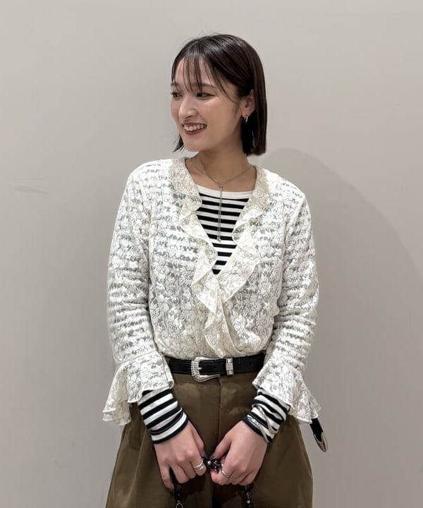 松本 佳菜子さんの「BEAMS WOMEN｜ｷｬｾfroufrouBsp」を使ったコーディネート