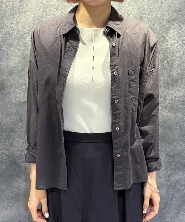 中田 優紀子さんの「BEAMS WOMEN｜コットン アセテート フレアスカート」を使ったコーディネート