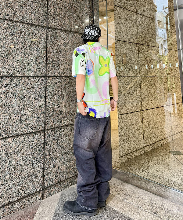 はるひむさんの「BEAMS WOMEN｜ワイドストレート デニムパンツ」を使ったコーディネート