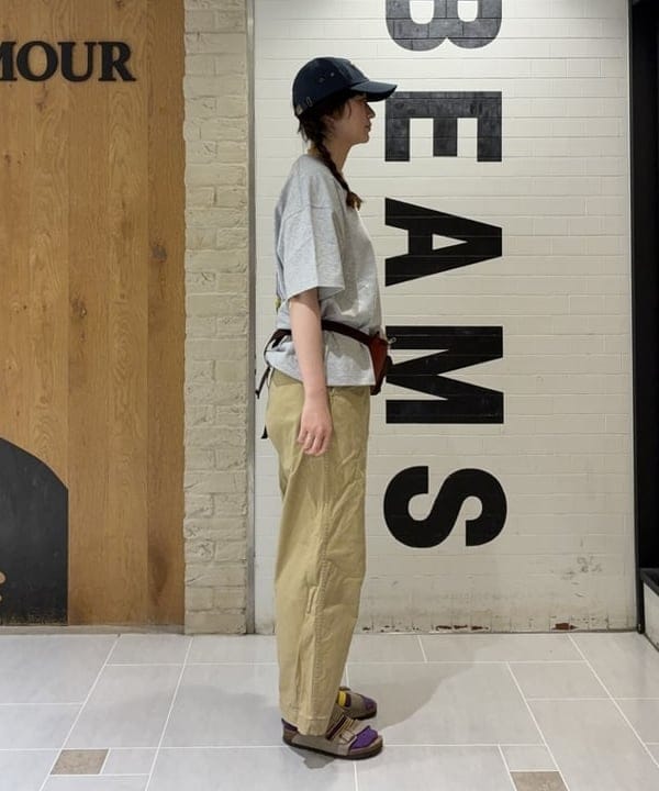 キラリさんの「BEAMS WOMEN｜【別注】Columbia / キャンバス キャップ」を使ったコーディネート