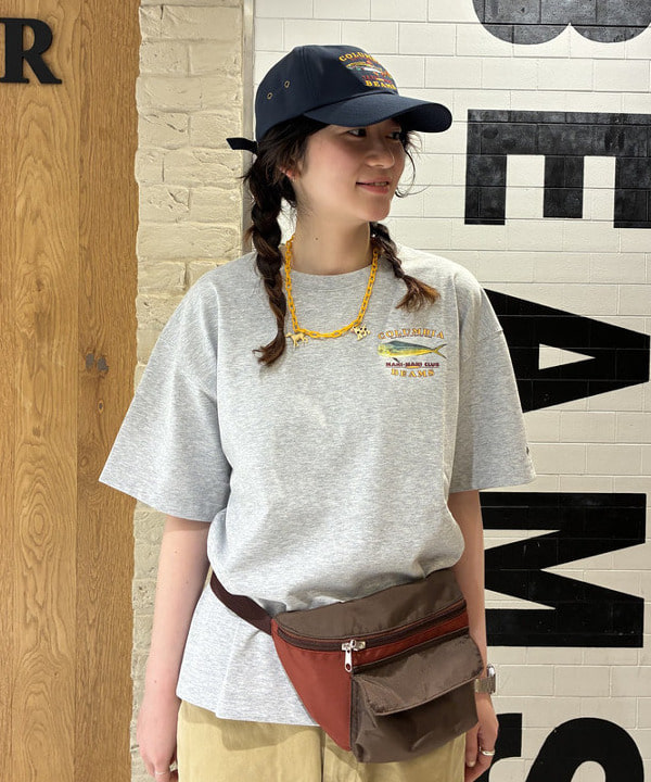 キラリさんの「BEAMS WOMEN｜【別注】Columbia / キャンバス キャップ」を使ったコーディネート