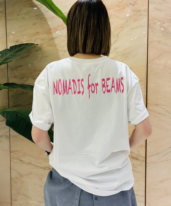 岩沢 珠代さんの「BEAMS WOMEN｜【別注】NOMADIS / for Dog Lovers Tシャツ」を使ったコーディネート