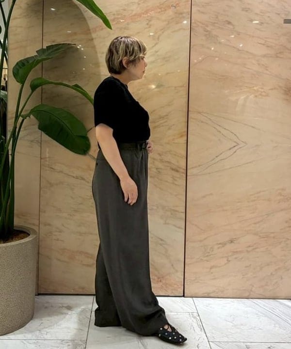塚越 有紀さんの「BEAMS WOMEN｜LEFIJE / Tresor ハートバックル ベルト」を使ったコーディネート