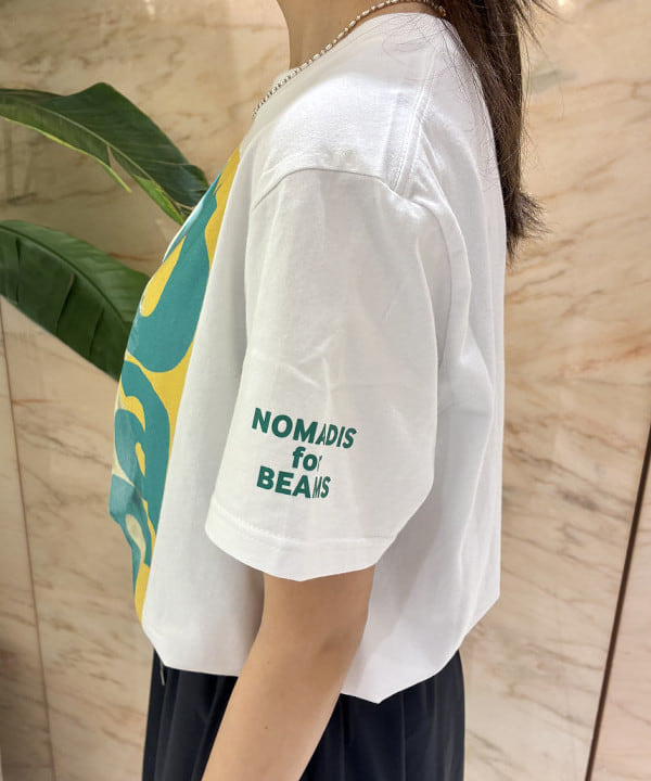 茂野 真楓さんの「BEAMS WOMEN｜【別注】NOMADIS / for Dog Lovers Tシャツ」を使ったコーディネート