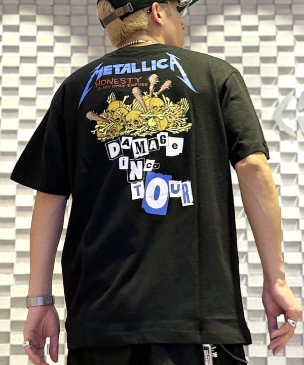 山本 泰紀さんの「BEAMS WOMEN｜METALLICA / PRINT T-shirt ②」を使ったコーディネート