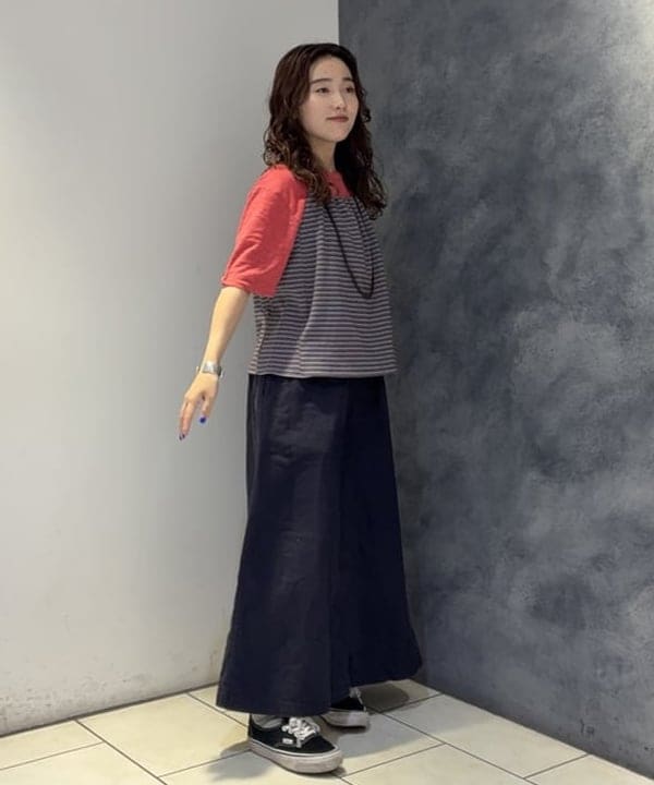 モモさんの「BEAMS WOMEN｜VANS / PREMIUM AUTHENTIC 44」を使ったコーディネート