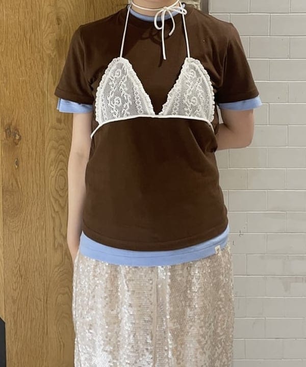 rinnaさんの「BEAMS WOMEN｜maturely / スパンコール ハーフ パンツ」を使ったコーディネート