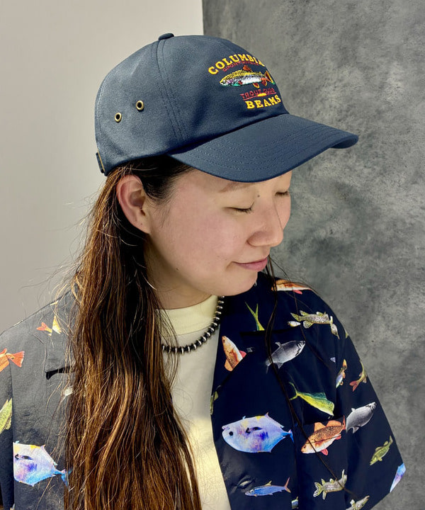 サイトウ　トモミさんの「BEAMS WOMEN｜【別注】Columbia / PFG 総柄シャツ」を使ったコーディネート