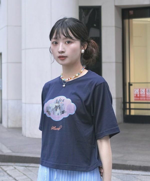 Joさんの「BEAMS WOMEN｜サテン ホーボ ーバッグ」を使ったコーディネート