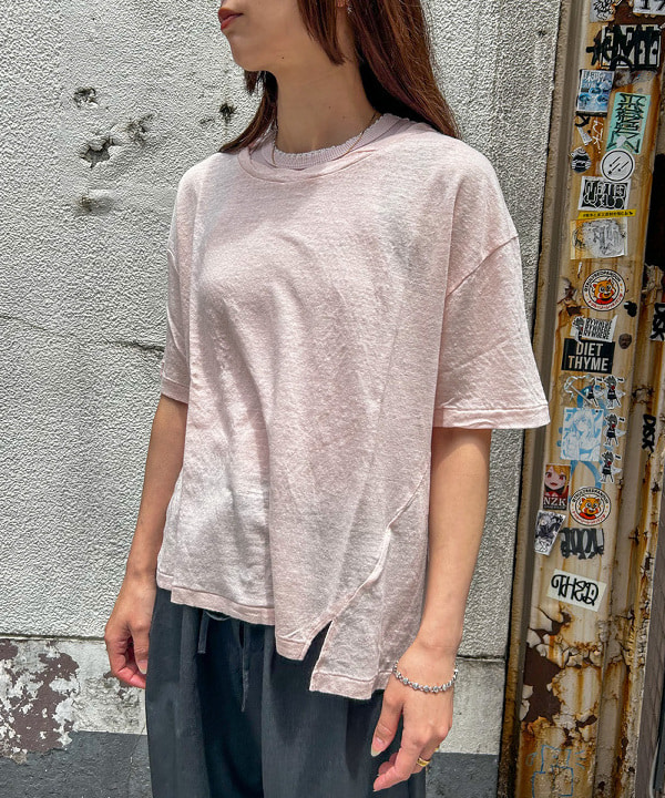 marieさんの「BEAMS WOMEN｜ベルギー リネン ショートスリーブ＜イージーケア＞」を使ったコーディネート
