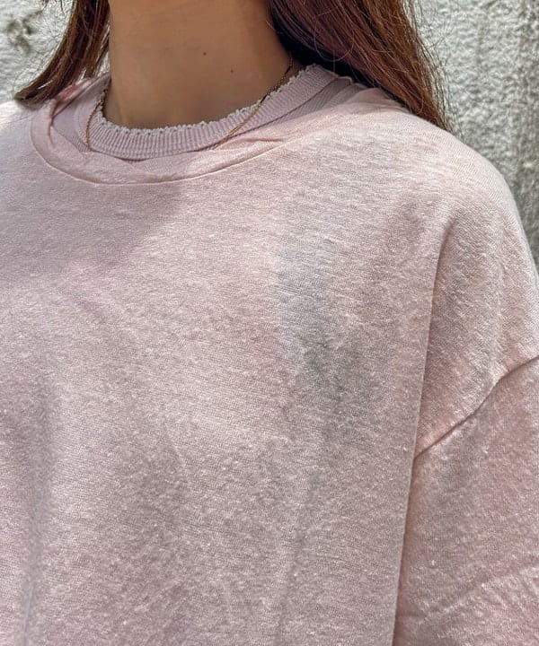marieさんの「BEAMS WOMEN｜ベルギー リネン ショートスリーブ＜イージーケア＞」を使ったコーディネート