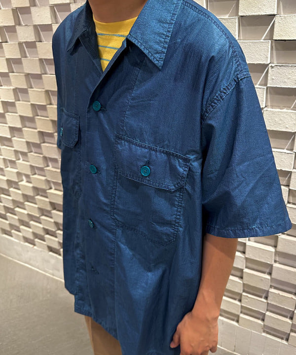 てらきたさんの「BEAMS WOMEN｜MIL-SHT Nylon Rip stop Pigment Dye」を使ったコーディネート
