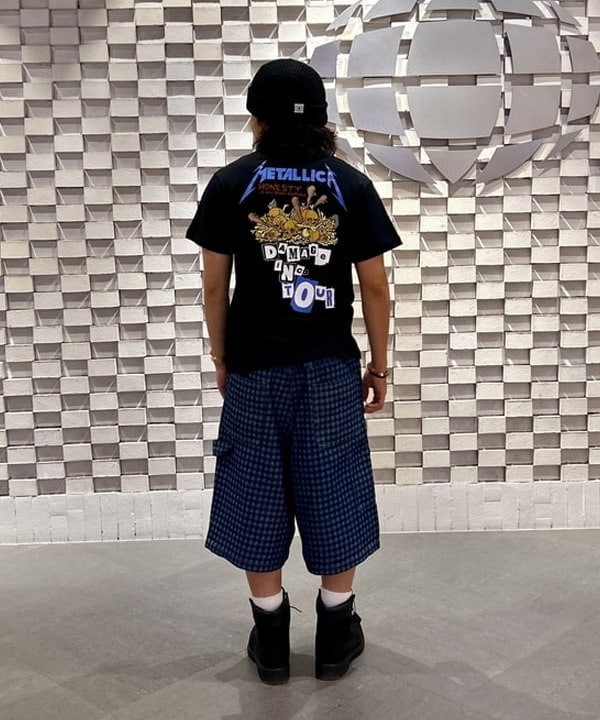 Shutoさんの「BEAMS WOMEN｜【別注】NULL TOKYO /  CHECK DENIM SHORTS」を使ったコーディネート