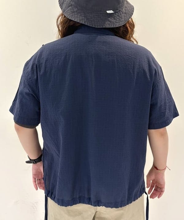 kawaiさんの「BEAMS WOMEN｜ドビー フリル ショートスリーブ シャツ」を使ったコーディネート