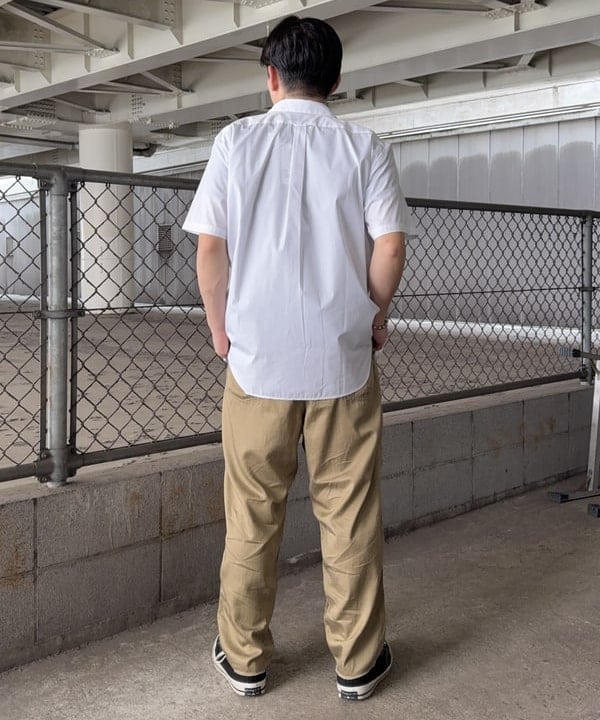 しゅうとさんの「BEAMS WOMEN｜BEAMS｜【別注】FRED PERRY / Broad Short Sleeve Shirts｜半袖｜ブロード生地 上品｜別注 」を使ったコーディネート
