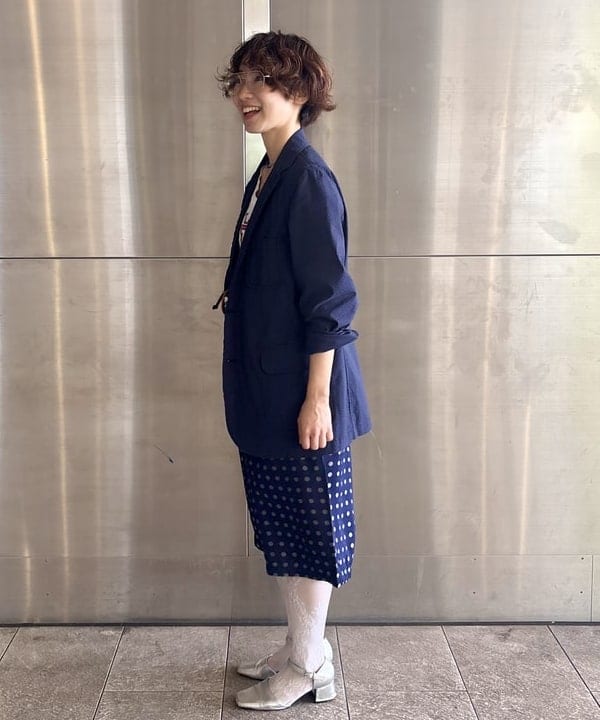 みりさんの「Easy Shorts Cupro Dot Pattern」を使ったコーディネート