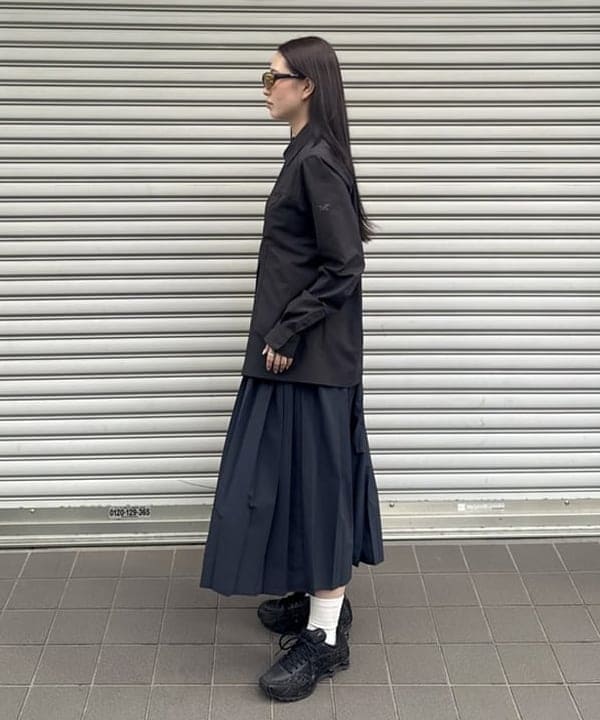 amiriさんの「BEAMS WOMEN｜ARC&rsquo;TERYX / Skyline Long Sleeve Shirt」を使ったコーディネート