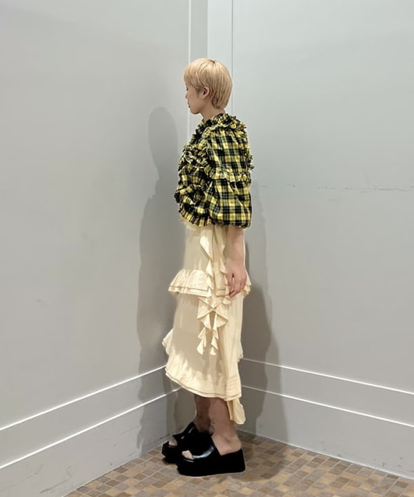 あさひさんの「BEAMS WOMEN｜VINILO / プラットフォーム サンダル」を使ったコーディネート