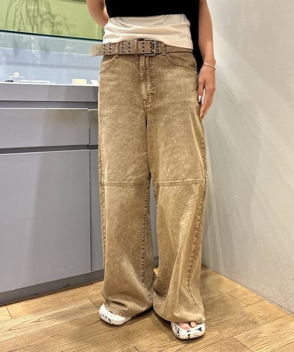 れいなさんの「BEAMS WOMEN｜チェック トライアングル バッグ」を使ったコーディネート