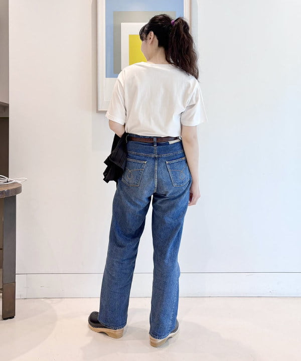おのすさんの「BEAMS WOMEN｜ドビー ストライプ スモック」を使ったコーディネート