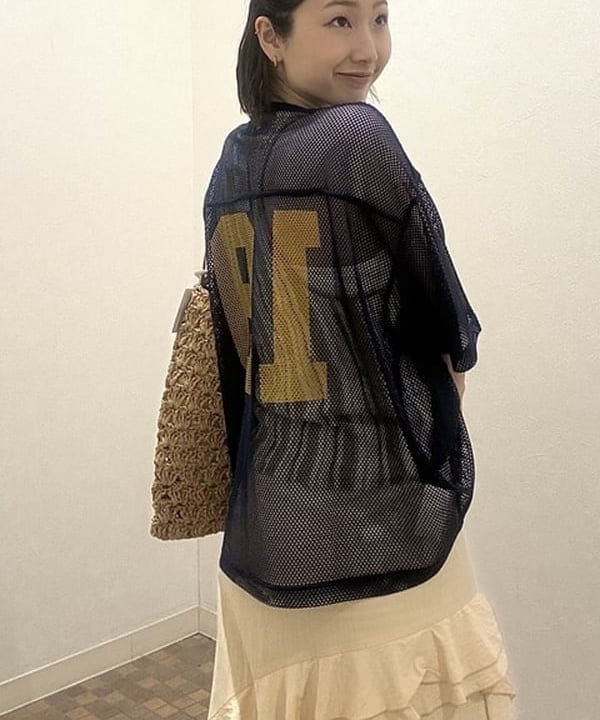 ayca!さんの「BEAMS WOMEN｜ワンハンドル ペーパー トートバッグ　母の日 」を使ったコーディネート
