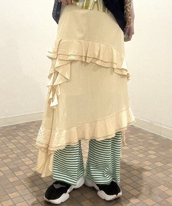 ayca!さんの「BEAMS WOMEN｜ワンハンドル ペーパー トートバッグ　母の日 」を使ったコーディネート