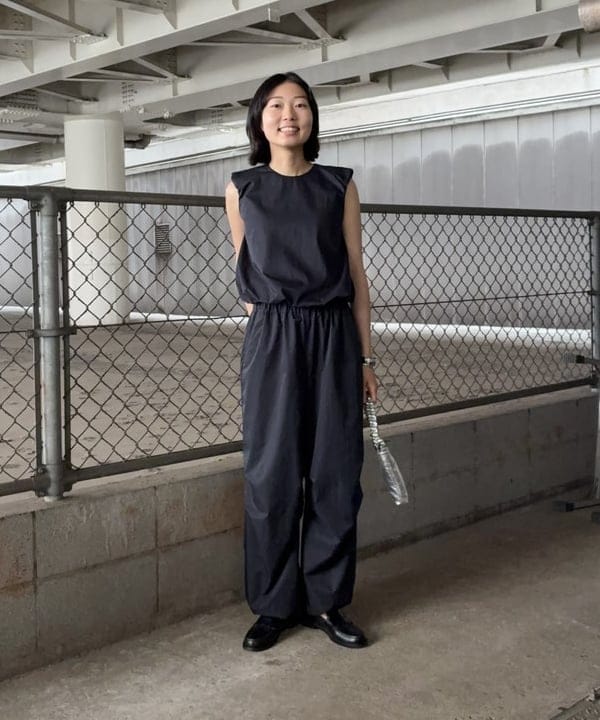 Kanaeさんの「BEAMS WOMEN｜バルーン タフタ ブラウス」を使ったコーディネート