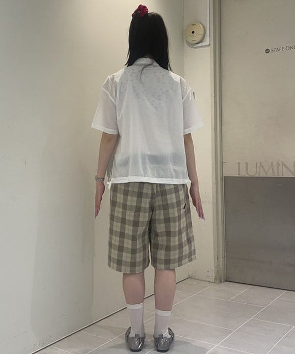 rinnaさんの「BEAMS WOMEN｜フラワー サーマル ノースリーブ」を使ったコーディネート