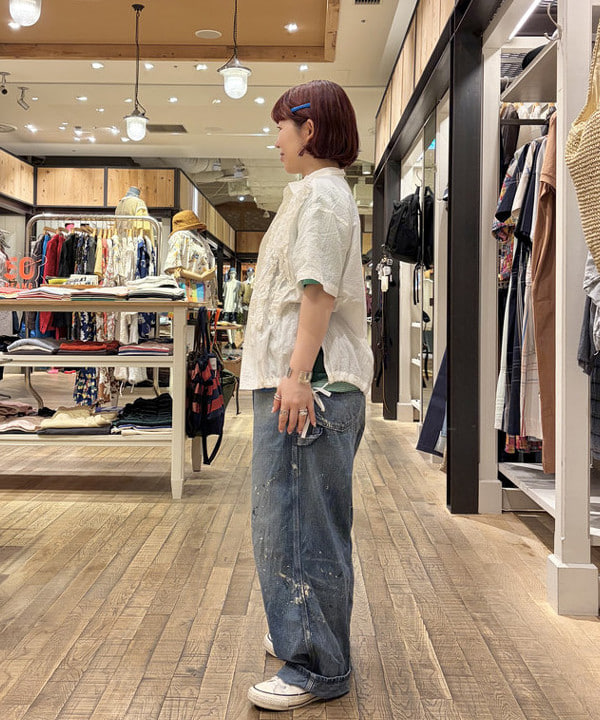 原口 愛さんの「BEAMS WOMEN｜レイヤード タンクトップ」を使ったコーディネート