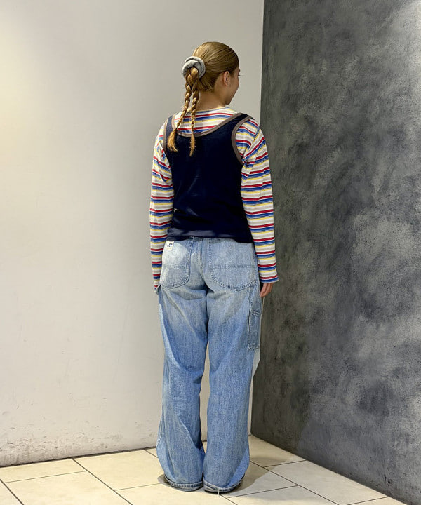 たぐみさんの「BEAMS WOMEN｜レイヤード タンクトップ」を使ったコーディネート
