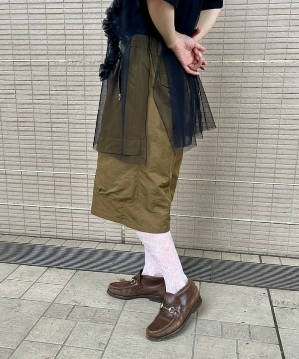 kigoさんの「BEAMS WOMEN｜カーゴ ハーフ パンツ」を使ったコーディネート