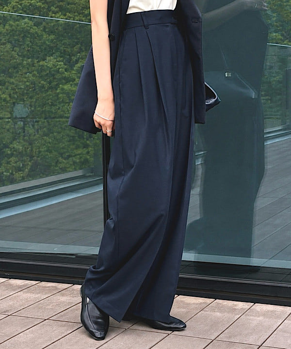 shibataさんの「BEAMS WOMEN｜エディター東原妙子 &times; Demi-Luxe BEAMS / ウォッシャブルウール ジレ」を使ったコーディネート