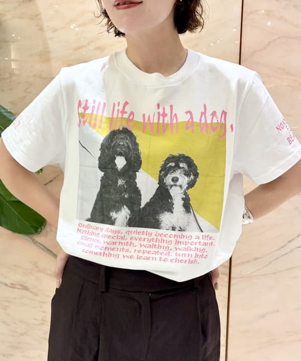 AONO SHIKAMAさんの「BEAMS WOMEN｜シンプル リネン ワイドパンツ .M」を使ったコーディネート