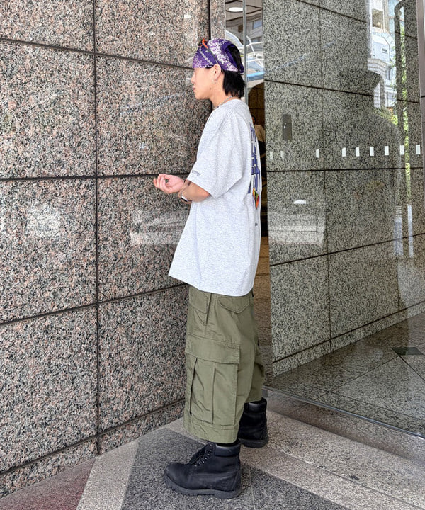 はるひむさんの「BEAMS WOMEN｜BEAMS / ビッグ 6ポケット カーゴ ショーツ」を使ったコーディネート