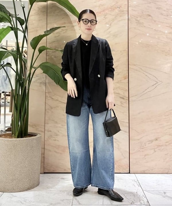 極美品✨Demi-Luxe BEAMS メルトン ショートコート ブラック Ｓ Demi-Luxe BEAMS（1209391） スタイリング・コーディネイト｜BEAMS