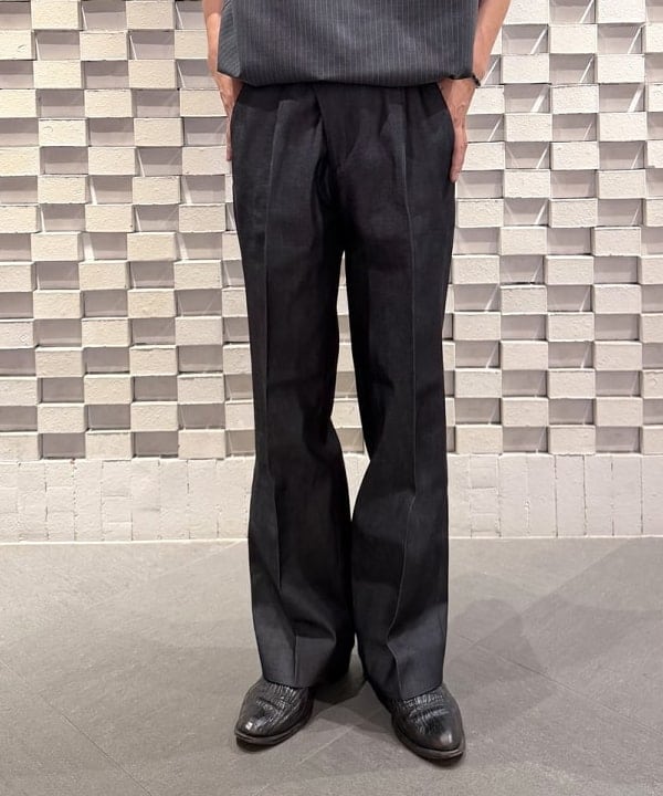 三宅 雄平さんの「BEAMS WOMEN｜TW ハーフジップ シャツ【ワイドフィット】」を使ったコーディネート