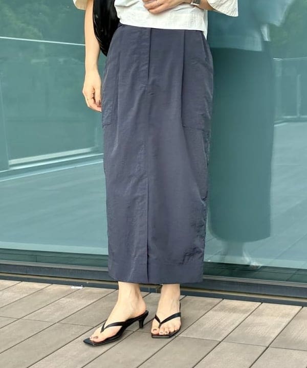 住吉　明佳さんの「BEAMS WOMEN｜エディター東原妙子 &times; Demi-Luxe BEAMS / ライトウェイト スカート」を使ったコーディネート