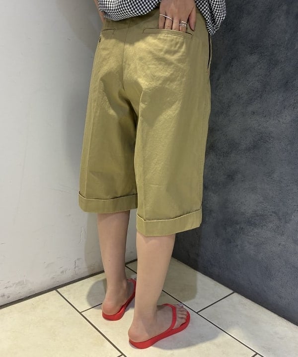 にしだてさんの「BEAMS WOMEN｜チノ ショーツ」を使ったコーディネート