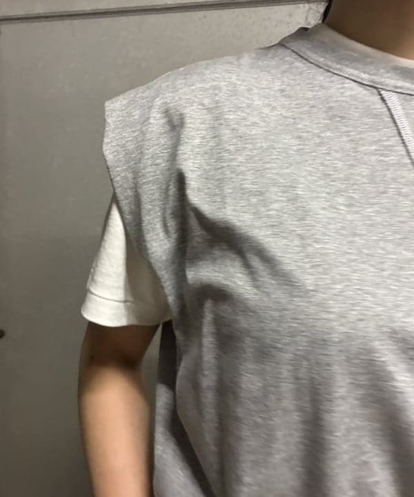 チナツさんの「BEAMS WOMEN｜チェック ストライプ ヘムコード パンツ」を使ったコーディネート
