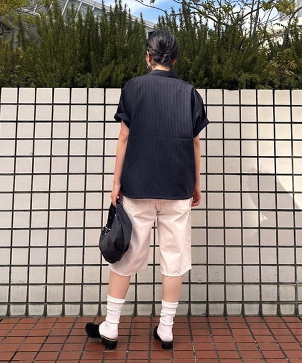 なるみさんの「TW ハーフジップ シャツ【ワイドフィット】」を使ったコーディネート