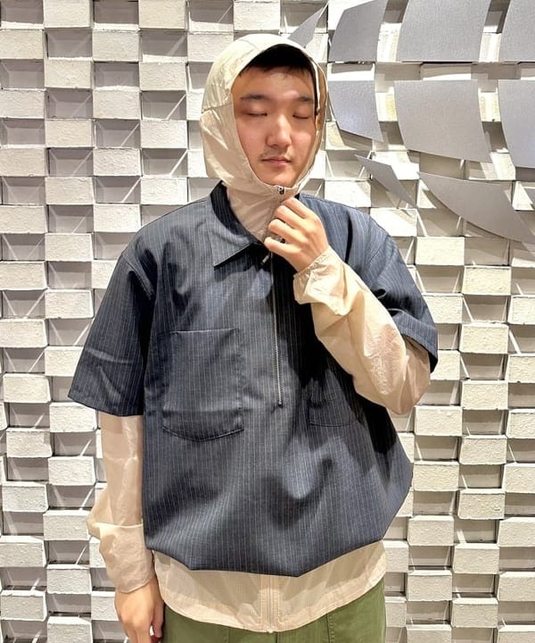てらきたさんの「BEAMS WOMEN｜カットオフ ベイカーパンツ 【リラックスフィット】」を使ったコーディネート