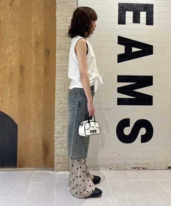 amaさんの「BEAMS WOMEN｜PUMA / 1976 マイクロ グリップ バッグ」を使ったコーディネート