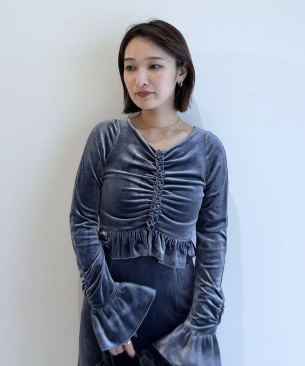 松本 佳菜子さんの「BEAMS WOMEN｜BOGKI / リブル クロス ボディ バッグ」を使ったコーディネート