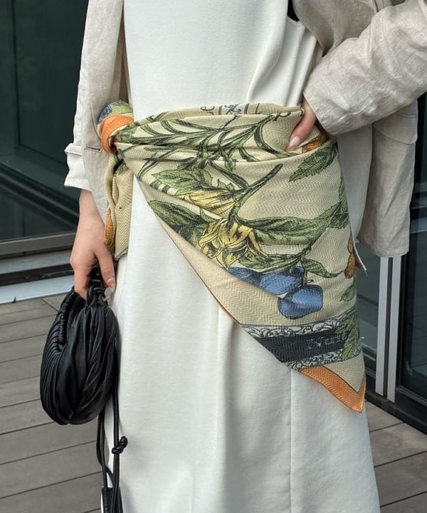 asamiさんの「BEAMS WOMEN｜ダブルブレスト リネン ジャケット」を使ったコーディネート