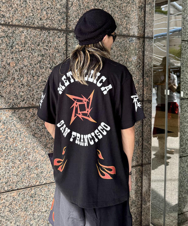 Ryohei Takataさんの「BEAMS WOMEN｜ファイヤーパターン オープンカラーシャツ」を使ったコーディネート